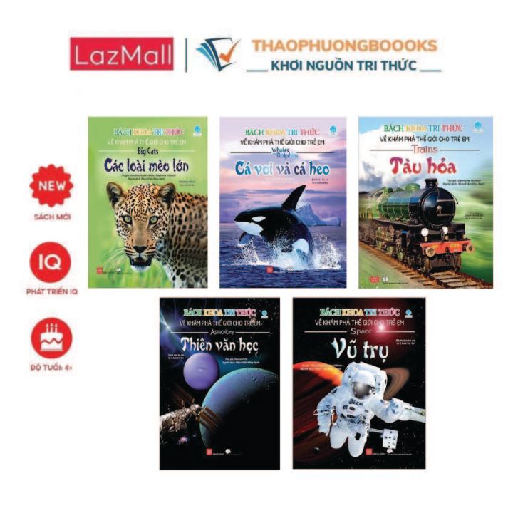 Bách khoa tri thức về khám phá thế giới cho trẻ em cho bé từ 6 tuổi gồm ...