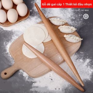 PISSA | Hardwood Rolling Pin with Tapered Ends for Dough Rolling