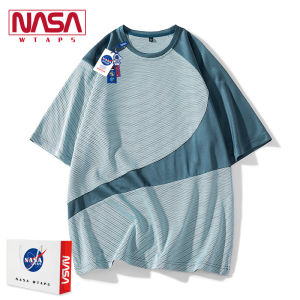 NASA WTAPS | Áo Thun Nam Hè Tay Ngắn Thông Gió cho Thiếu Niên