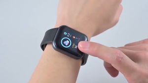 PALING VIRALLL Jam Hp Pintar Android SmartWatch Custom Wallpaper Remote camera Musik Pelacak Kebugaran Kesehatan Sensor Led Monitor Heart Rate Tidur Kalori Alarm Langkah Notif WhatsApp Wa Facebook Telfon Sms Anti Air