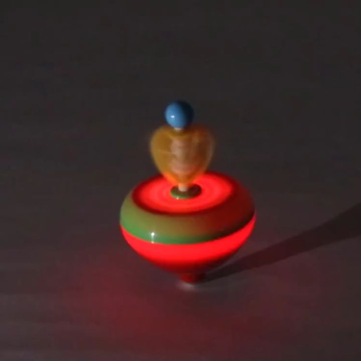 Spinning Top TORUMPO Pull Wire Gyro Kids Toy Rotating Multicolor ...