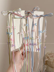 PINK EMPRESS | Gorgeous Long Ribbons Hair Clips