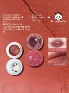 INTO YOU |Son Kem INTO YOU 2 Màu Dạng Hũ – Son Lì Dùng Cho Môi & Má