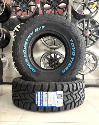 265/75R16 112/109Q TOYO TIRES OPEN COUNTRY R/T🇯🇵(ตัวหนังสือขาว) ยางใหม่ปี26🇯🇵ราคาโปร2เส้น ✅ ผลิตญี่ปุ่น🇯🇵แถมจุ๊บลมยางแท้👍มีรับประกัน3ปีไม่จำกัดระยะทาง👍✅❤️