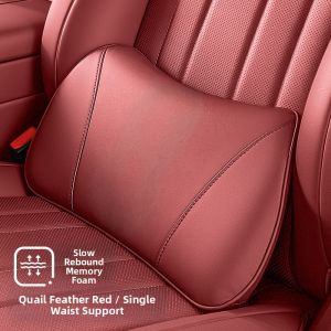 Car Headrest & Lumbar Cushion All-Season Use