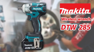 Makita DTW285 Cordless Impact Wrench 18V Brushless Motor 980Nm dengan Kit Alat Lengkap dan Perlindungan Tahan Air