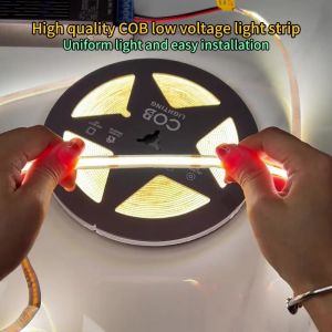 COB light with self -stick 24V soft line -shaped ultra -bright LED home cabinet cabinet decoration