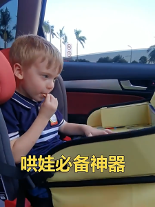 Kids Car Seat Tray Baby Safety Chair Tray Kids Seat Dinner Plate Portable Traveling Play Table