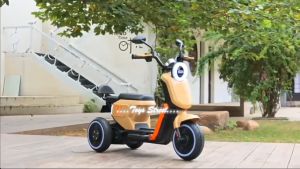 TOYS STREET (TS2367) 2 SEATER KIDS BATTERY OPERATED RIDE ON SCOOTER UNTUK 2 BUDAK