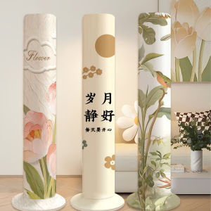 Full-Coverage Fabric Dust Cover for Floor-standing Tower Fan Air Conditioner Fan Universal Storage Bag Home Dust-proof Tools