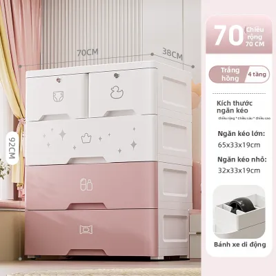 JILI | Tủ Lưu Trữ Dày Cho Quần Áo và Snack Trẻ Em