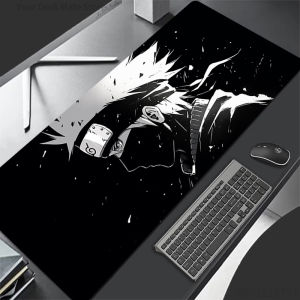 Bandai | Mouse Pad naruto Kakashi Hatake Computer Keyboard Pad Carpet Mini Pc Large Gaming Accessories Mousepad XXL Gamer Desk Mat Table