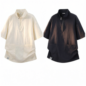 Paul Frank | Standing Collar Loose Short Sleeve T-Shirt