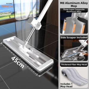 TEITEIRO | Easy Clean No Hands Floor Mop for Tiles