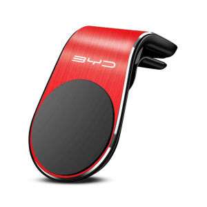 BYD CARE | Magnet Phone Holder GPS Stand Air Vent Clip Tire Valve Cap For BYD Atto 3 Yuan Plus Han Tang EV F3 E6 Dmi Song F0 Qin Pro G3 Ea1