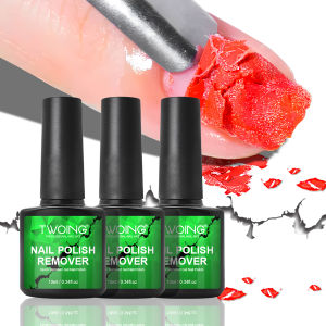 3pcs Set Gel Nail Polish RemoverQuickly & Easily Removes Uv Gel Polishes Within 2-3 MinutesNo Need To Soak Or Wrap Nails