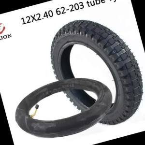 High Quality 12X2.40 62-203 Tires and Inner Tubes Suitable for Electric Tricycles Bicycles inch Bicycle Wheels