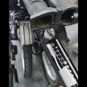 Bicycle Hidden Type Repair Kit For Brompton Magnet Frame Inner Storage Bag And Wrench Bicycle Mounting Repair Tool Box
