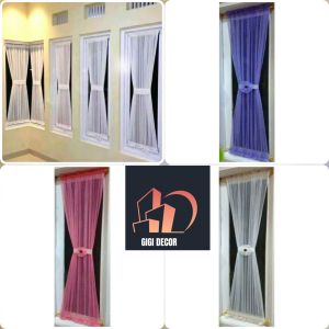 GORDEN MINIMALIS/GORDEN KUPUKUPU/GORDEN PITA IKAT TENGAH POLOS