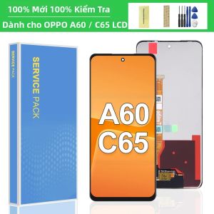 Màn Hình LCD 6.67 Cho Realme C65 4G/5G RMX3910 Bộ Phận Cảm Ứng Tương Thích Với Oppo A60 CPH2631 Màn Hình Điện Thoại Di Động IPS Cảm Ứng Điện Dung