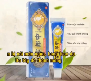 (Hộp 20 Tuýp) Kem Bôi Nấm Ngứa  Hắc Lào Á Sừng Vảy Nến  H.IỆU....QU.Ả...15g Đông Y XANH DƯƠNG