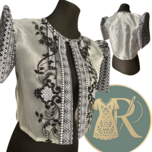 RAMIREZ Forma Bolero Embroidered Details Modern Filipiniaña