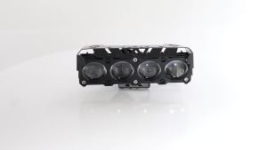 KEVANLY | Car Truck LED Spotlight 4 Lens Auxiliary Headlight LED Work Light Dual Color Yellow White RGB DRL Driving Light for Car Motor UT