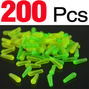 MNFT 50Pcs/100Pcs/200Pcs / Bag Hollow Colored Silicone Float Seat Fishing Tackle Accessories Float Rest Lure Fishing