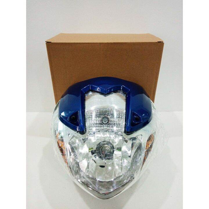 FURY 125 HEADLIGHT ASSY BLUE