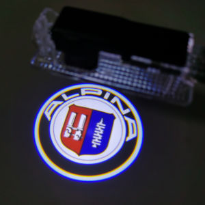 M4 Door Shadow For ALPINA Emblem Light ALPINA Door Light Courtesy Lamp Fit M5 M6 M8 E92 E90 F82 E60 F80 F36 X5 X3 E46 M2 M3 E70