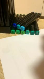 262 Warna Warni Twin Markers Spidol Dual Tip Umum General Marker Set Animation Markers