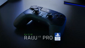 Razer Raiju V3 Pro Wireless Esports Controller for PlayStation 5 & PC -(Black/White)