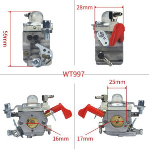 Genuine Carburetor For Walbro WT997 668 Zenoah CY SIKK CY290RC Engine HPI BAJA 5B 5T FG Losi Rovan KM