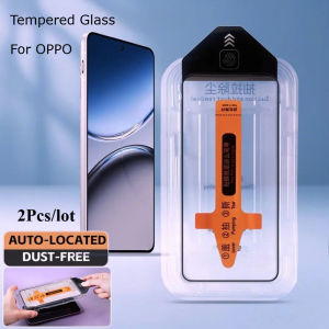 2Pc Easy Install Tempered Glass For OPPO RENO 16F 14 16 Pro 15 ProMini 15F 13 Screen Protector Premium Dust Free Protective Film