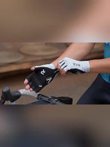 evr | EVR Half Finger Cycling Gloves Men Women Shock Absorbing Palm Pad MTB Road Bike Gloves Anti-Slip Breathable Bicycle Gloves