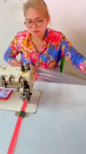 พลาสติกใสกันฝนแบบหนา เจาะตาไก่พร้อมใช้งาน