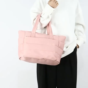 EH Lightweight Puffy Tote Large Capacity bag for Women Travel Work Beach Outdoors Shoppings