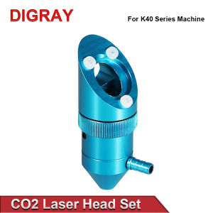 DIGRAY CO2 Laser Head for K40 Series Laser Engraving Cutting Machine Lens Dia:12/16/18mm FL38.1/25.4/ 50.8mm Mirror 20mm
