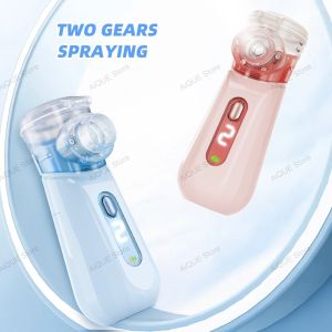AiQUE Charging Pro Nebulizer LED Display Medical Handheld Nebulizer Ultrasonic Atomizer Portable Mute Asthma Inhaler Adult Child
