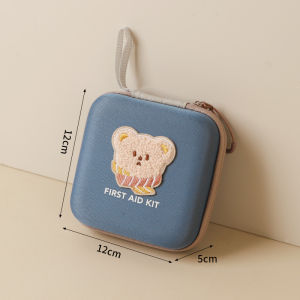 Portable Mini Medicine Bag Travel Emergency Cooling Summer Heatstroke Prevention Outing Essential Drug Carry-On First Aid Kit