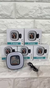 Lampu Tripod F-Lamp Light Untuk Tripod Lampu Mini Mirror Selfie Serbaguna