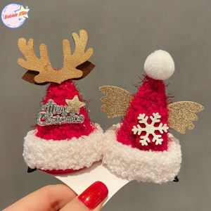Christmas Hairpins for Children and Adults Christmas Headwear Antler Hairclip Holiday Hair Accessories Decorative Accessories