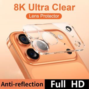 กระจกนิรภัยกันรอยกล้อง แบบเต็ม สําหรับ iPhone 17 Pro Max Air 16 Pro Max 15 Pro Max 16 15 Plus 14 Plus 11 12 13 Pro Max 12 13 Mini