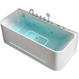 GUOGAN | Insulated Japanese Style Small Apartment Smart Massage Bathtub 1.3-1.8m