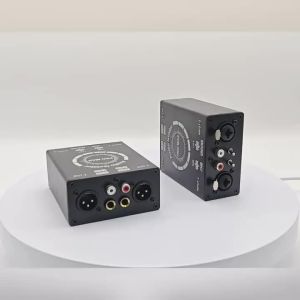 3Pin XLR/RCA/TS/TRS Hộp Cách Ly Tiếng Ồn Vòng Lặp Mặt Đất Bộ Khử Tiếng Ồn Cho Hệ Thống Âm Thanh Văn Phòng Tại Nhà Phụ Kiện Loa Đa Năng