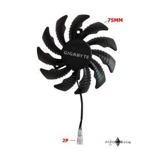 พัดลมการ์ดจอ Gigabyte GV-N960WF2 GV-N950WF2 (T128010SM) Fan