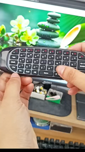 Bàn Phím Không Dây Mini Kiêm Chuột Bay C120 Air Mouse Điều Khiển Từ Xa