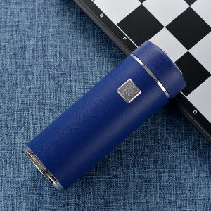 Couple High End Gift Large Capacity Business Office Car Tea Brewing Stainless Steel Insulated Water Cup Korean Style Simple Design