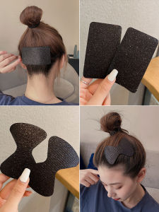 Korean Style Hair Stick Bang Sticker Womens Stickers Hair Patch Headdress Large Velcro Hair Sticker Adult Broken Hair Sticker