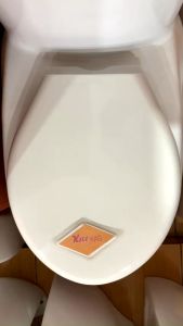 [HCM]Nắp bồn cầu trẻ em rơi êm KAG-NAP11 nắp đậy bồn cầu Thiên Thanh Viglacera cho trường mẫu giáo nhựa trắng dày đẹp